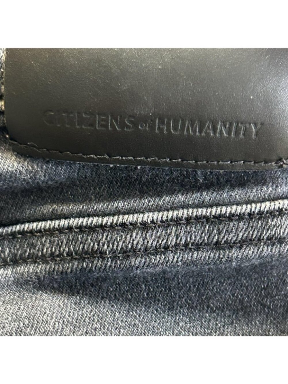 Citizens Of Humanity Jeans Womens 26 Raven Patch Pocket Wide Leg High Rise Denim - Picture 3 of 13